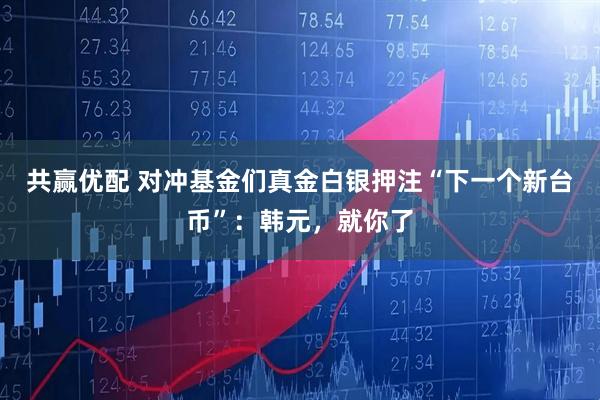 共赢优配 对冲基金们真金白银押注“下一个新台币”：韩元，就你了