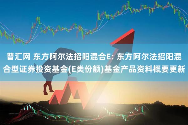 普汇网 东方阿尔法招阳混合E: 东方阿尔法招阳混合型证券投资基金(E类份额)基金产品资料概要更新